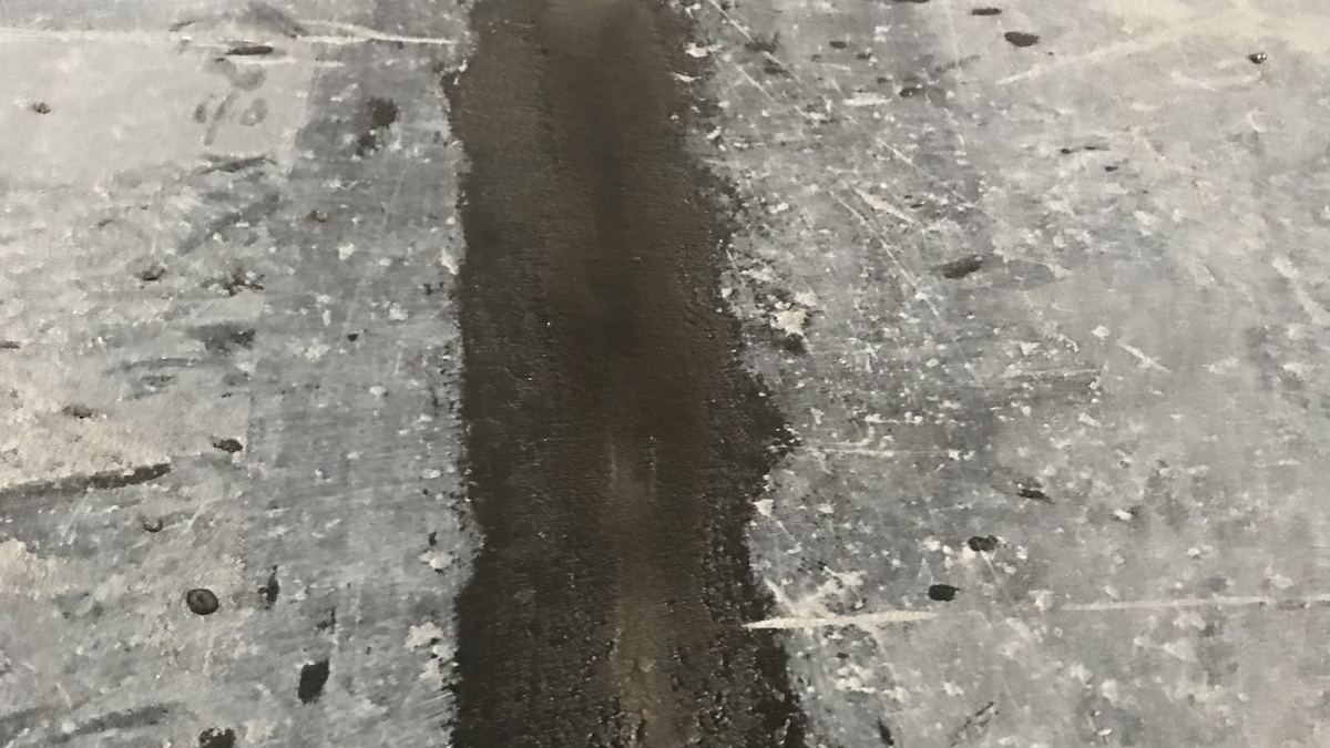 Beton zeminde dolgulu birleşim hattı
